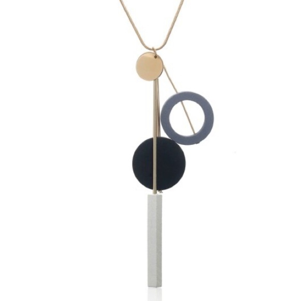 Geometric Statement Necklace